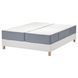 IKEA Континентальная кровать, Вогстранда твердая/среднежесткая/голубой белый LYNG&Ouml;R, 195.542.22 19554222 фото 1