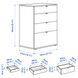IKEA Гардеробная комбинация, белый VIHALS, 594.421.81 59442181 фото 6