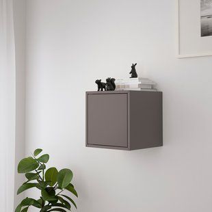 IKEA Навісна комбінована шафа темно-сіра EKET, 493.076.40 49307640 фото