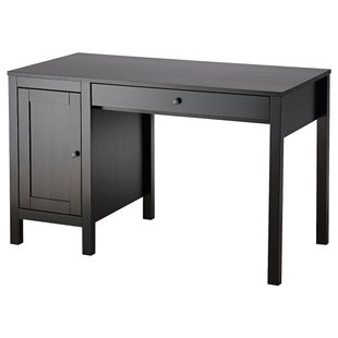 IKEA Письменный стол, черно-коричневый HEMNES, 403.397.92 40339792 фото