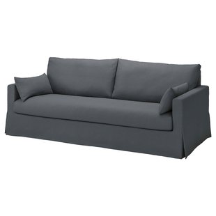 IKEA HYLTARP (ИКЕА ХИЛТАРП), Чехол на 3-местный диван Грансель серый, 805.499.10 80549910 фото