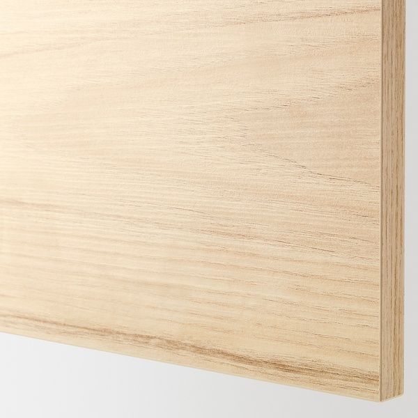 IKEA BREDSJ&Ouml;N/2fr/2szt тумба під раковину, білий/Askersund світлий попелястий малюнок METOD, 392.979.05 39297905 фото