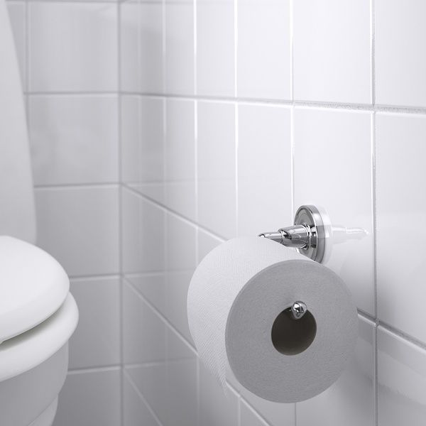 IKEA Тримач туалетного паперу, хромований ефект BROFJ&Auml;RDEN, 705.815.52 70581552 фото