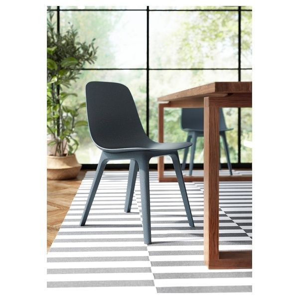 IKEA Стілець ODGER - синій, 003.600.02 00360002 фото