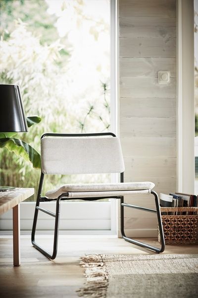 IKEA Крісло Orrsta світло-сіре LINNEB&Auml;CK, 704.872.29 70487229 фото