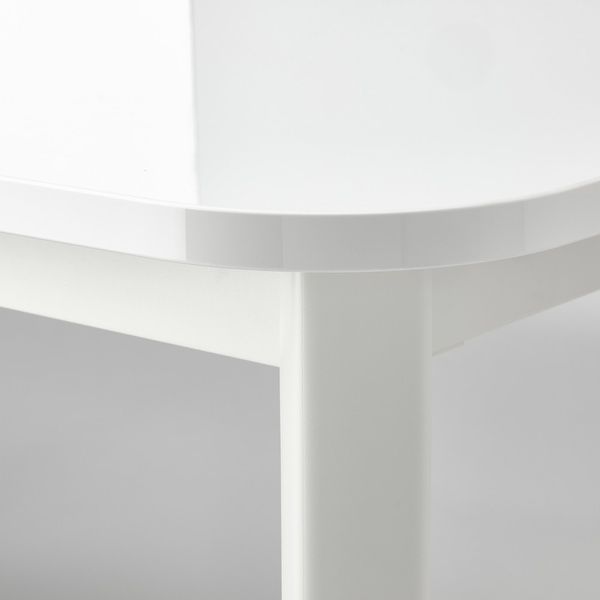 IKEA Стіл та 4 стільці, білий/антрацит STRANDTORP / ODGER, 795.689.28 79568928 фото