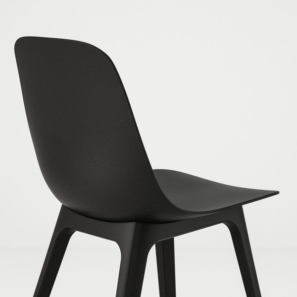 IKEA Стіл та 4 стільці, білий/антрацит STRANDTORP / ODGER, 795.689.28 79568928 фото
