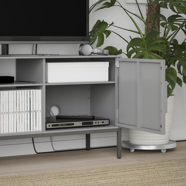IKEA Подставка для телевизора, серая TULLSTORP, 004.984.29 00498429 фото