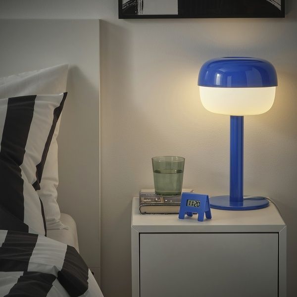 IKEA Будильник, яскраво-синій KUPONG, 905.921.25 90592125 фото