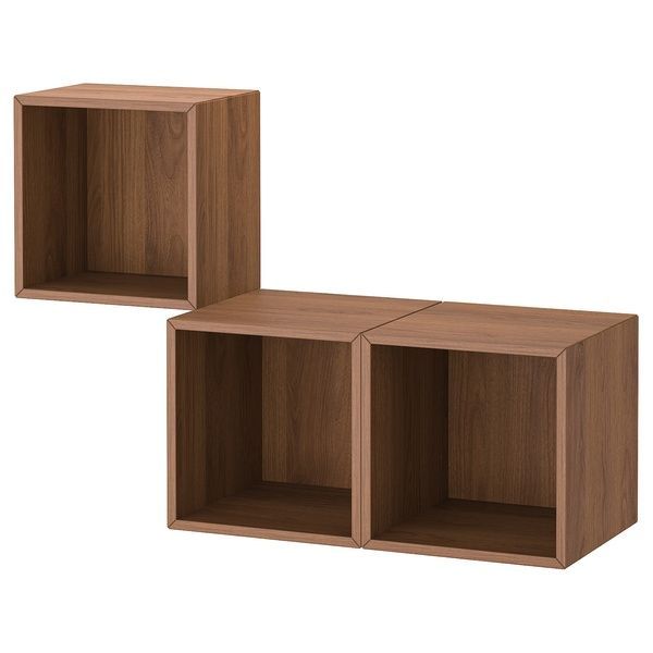 IKEA Комбинация навесного шкафа, орех EKET, 894.902.79 89490279 фото