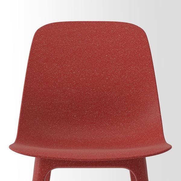 IKEA Стул, красный ODGER, 705.165.52 70516552 фото