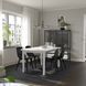 IKEA Стіл та 4 стільці, білий/антрацит STRANDTORP / ODGER, 795.689.28 79568928 фото 2