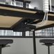 IKEA Стол для переговоров, ясеневый шпон, крашенный в черный цвет/черный MITTZON, 395.334.55 39533455 фото 8