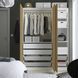 IKEA Гардеробная комбинация, белый/имитация. дуб PAX / STORKLINTA, 795.625.49 79562549 фото 3