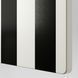 IKEA Книжный шкаф, белый красный/в полоску, с 3 ящиками SM&Aring;STAD / PLATSA, 995.498.92 99549892 фото 4