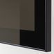 IKEA Комбінація з дверима, Selsviken black-brown/Glassvik high gloss/чорне димчасте скло BEST&Aring;, 092.081.85 09208185 фото 3