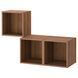 IKEA Комбинация навесного шкафа, орех EKET, 894.902.79 89490279 фото 2