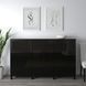 IKEA Комбінація з дверима, Selsviken black-brown/Glassvik high gloss/чорне димчасте скло BEST&Aring;, 092.081.85 09208185 фото 1