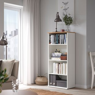 IKEA SKRUVBY (ИКЕА СКРУВБЫ), Книжный шкаф, белый, 60x140 см, 405.035.46 40503546 фото