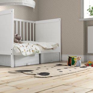 IKEA DROMSLOTT (ІKEA ДРОМСЛОТТ), Килим, форма собаки, кремовий/сірий, 66x110 см, 305.263.79 30526379 фото