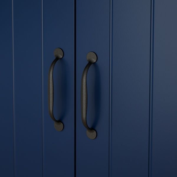 IKEA Сервант, чорно-синій SKRUVBY, 705.687.20 70568720 фото