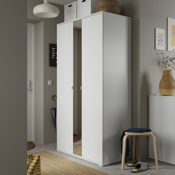 IKEA Шкаф/2 двери, белый VIHALS, 604.832.55 60483255 фото