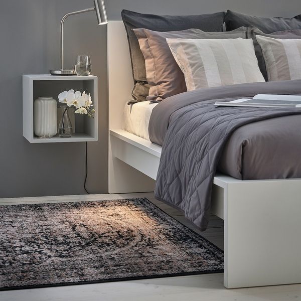 IKEA Килим TEBSTRUP низький ворс різнокольоровий 160х240 см, 604.970.78 60497078 фото