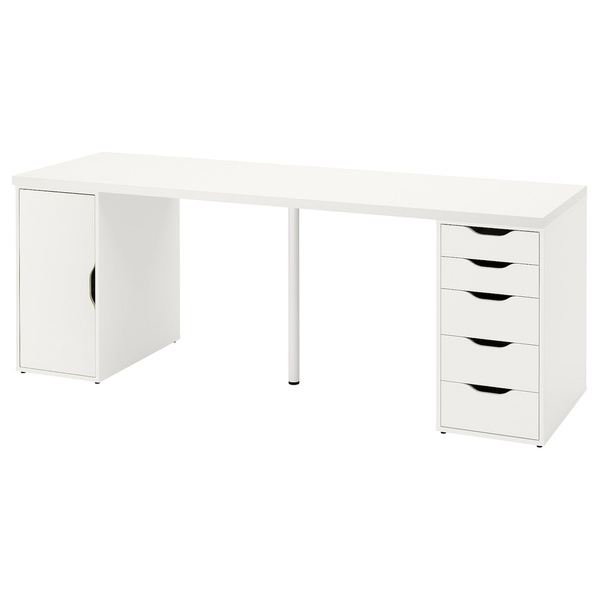 IKEA Письменный стол, белый LAGKAPTEN / ALEX, 895.216.95 89521695 фото