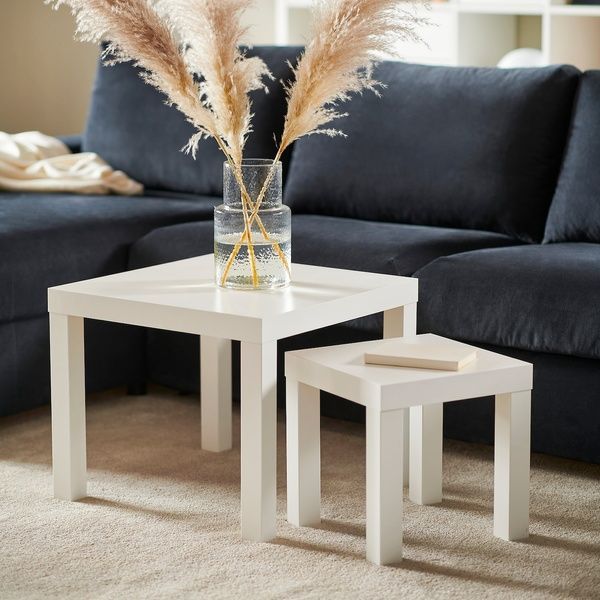 IKEA Столовый набор, 2 шт, белый LACK, 594.427.27 59442727 фото