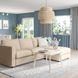 IKEA 3-місний диван з шезлонгом, Hallarp бежевий VIMLE, 495.370.66 49537066 фото 1