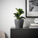 IKEA Крышка для цветочного горшка, темно-серая PERSILLADE, 005.256.11 00525611 фото 1