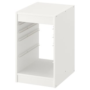 IKEA TROFAST (ІKEA ТРОФАСТ), Рамка, біла, 34x44x55 см, 505.160.63 50516063 фото