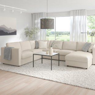 IKEA 5-місний кутовий диван, з шезлонгом/Гуннаред беж VIMLE, 993.995.81 99399581 фото