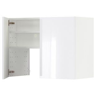 IKEA Витяжна шафа з полицею/дверцями, білий/Ringhult білий METOD, 295.044.20 29504420 фото