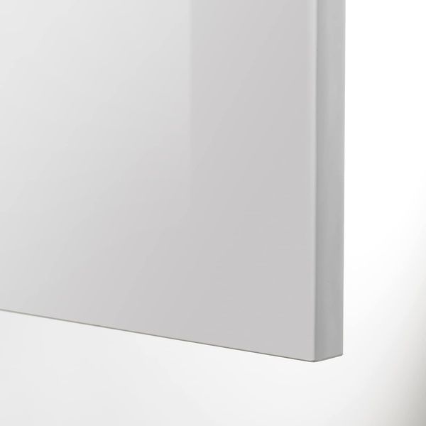 IKEA H з половиною/4 двері/2 двері, білий/Ringhult світло-сірий METOD / MAXIMERA, 093.733.64 09373364 фото