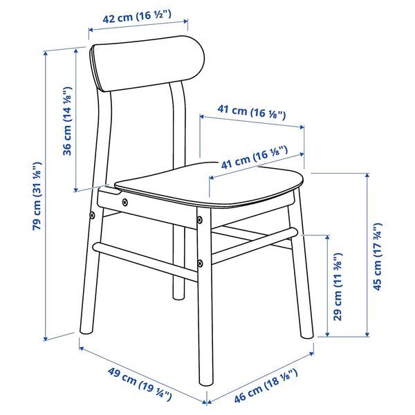 IKEA Стол и 4 стула, шпон ясеня/березы LISABO / R&Ouml;NNINGE, 392.971.18 39297118 фото
