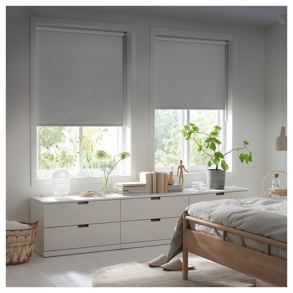 IKEA Рулонные шторы Blackout, серые. FRIDANS, 903.969.35 90396935 фото