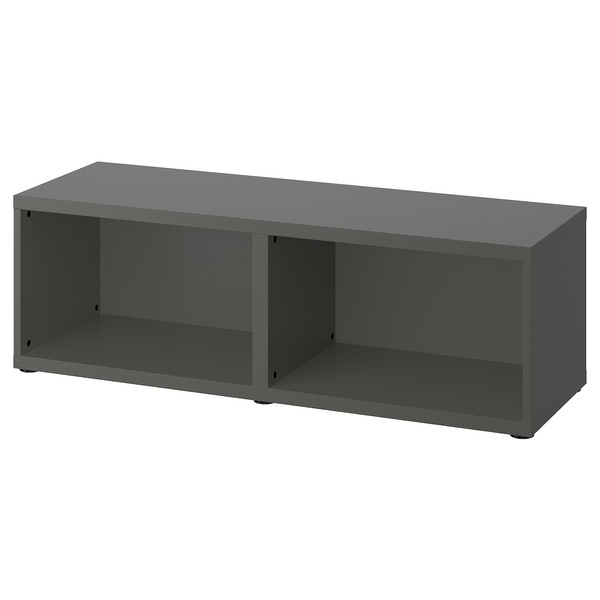 IKEA BESTA (ИКЕА БЕСТА), Корпус, темно-серый, 120x40x38 см., 605.385.83 60538583 фото