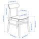 IKEA Стол и 4 стула, шпон ясеня/березы LISABO / R&Ouml;NNINGE, 392.971.18 39297118 фото 6
