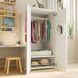 IKEA Гардероб, белый/серый SM&Aring;STAD / PLATSA, 594.301.40 59430140 фото 2