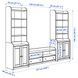 IKEA Комбинация ТВ/полка, белый HAUGA, 193.879.02 19387902 фото 4