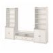 IKEA Комбинация ТВ/полка, белый HAUGA, 193.879.02 19387902 фото 5