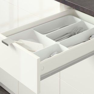 IKEA шафа KNOXHULT (ІKEA КНОКСХУЛЬТ), Шафа з висувними ящиками, білий глянцевий, 703.268.06 70326806 фото