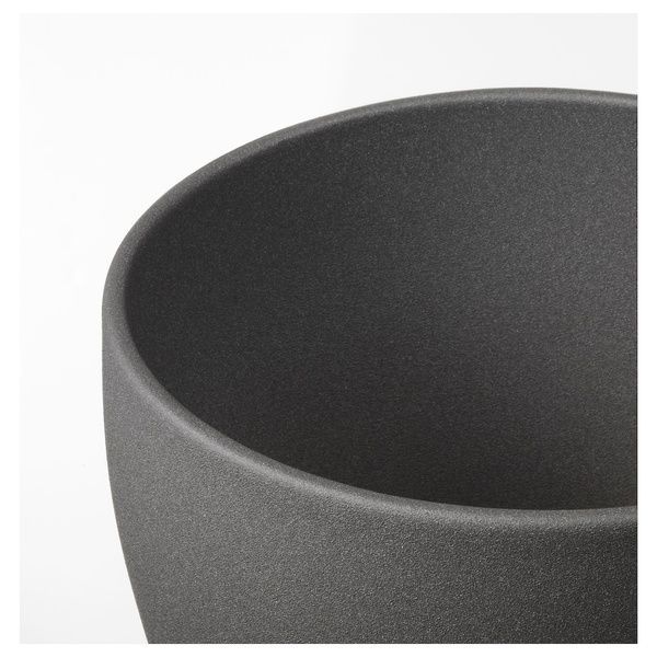 IKEA Крышка для цветочного горшка, темно-серая PERSILLADE, 903.467.66 90346766 фото