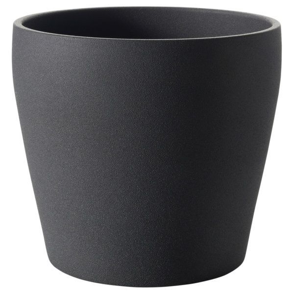 IKEA Крышка для цветочного горшка, темно-серая PERSILLADE, 903.467.66 90346766 фото