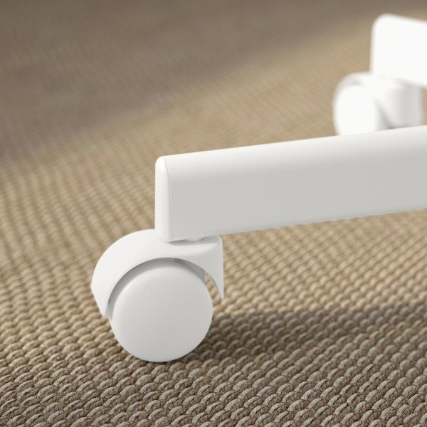 IKEA Кресло вращающееся, Кловста белый/оранжево-коричневый BLECKBERGET, 305.638.71 30563871 фото