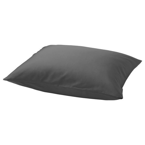 IKEA Наволочка темно-сіра NATTJASMIN, 304.427.04 30442704 фото
