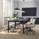 IKEA Стол для переговоров, ясеневый шпон, крашенный в черный цвет/черный MITTZON, 195.333.95 19533395 фото 2