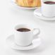 IKEA Чашка для эспрессо и блюдце, белые IKEA 365+, 102.834.09 10283409 фото 3