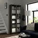 IKEA Книжный шкаф со стеклянными дверцами, имитация темно-коричневого цвета. дуб BILLY / OXBERG, 194.833.19 19483319 фото 1